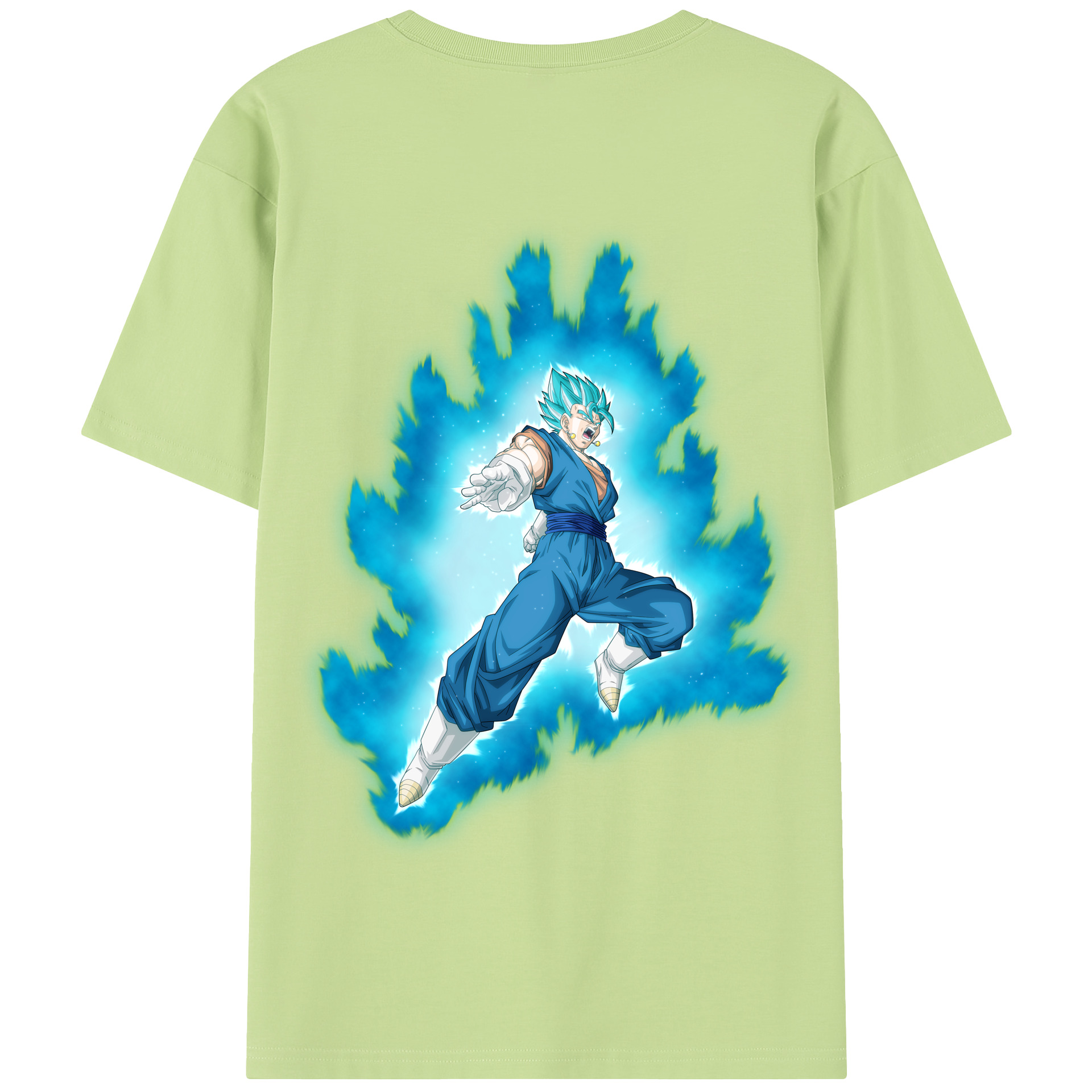 （画像用） ドラゴンボール ベジット DRAGON BALL Vegetto 綿100％半袖Tシャツ（背面プリント）